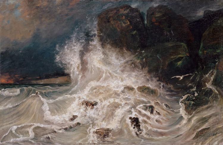 Breakers at Granville (mk09), Paul Huet